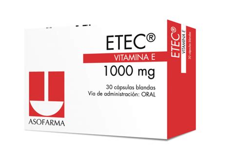 Etec Mg Capsula Distribuidor De Asofarma