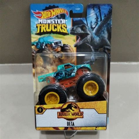 Jual Hot Wheels Monster Trucks Jurassic World Beta Shopee Indonesia