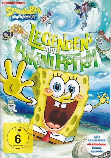 Spongebob Squarepants Legends Of Bikini Bottom Dvd Pal Region