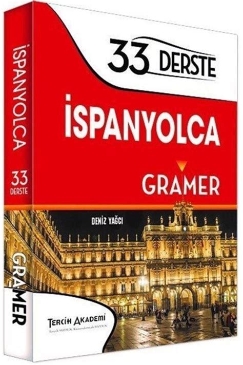 Tercih Akademi Ispanyolca Gramer 33 Derste Ispanyolca Gramer Fiyatı