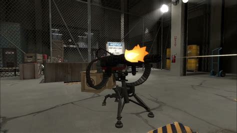 Tf2 Level 2 Sentry Gun Shooting Youtube