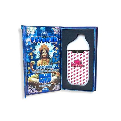 Psyched Blue Lotus 6ml Disposable Vape 5 Ct Display Uns Wholesale