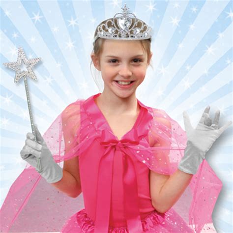 Princess Costume / Fairy Costume 3-Piece Accessory Set -White – GlitZGlam