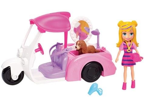 Boneca Polly Pocket Ve Culo De Banho De Cachorrinhos Acess Rios