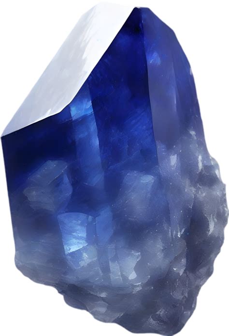 AI generated Sapphire stone, colorful gemstone clipart. 42599143 PNG