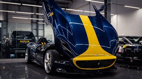 The Wildest Ferrari Monza Sp2 In London Youtube