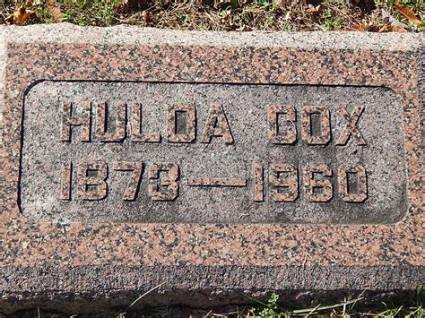 Hulda A Jaekel Cox 1873 1960 Find A Grave Memorial