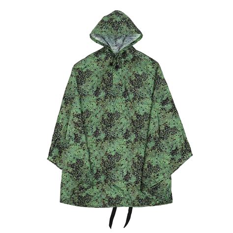 Poncho Camo Nature And Découvertes