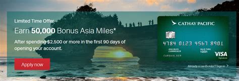 Expired Cathay Pacific Credit Card Bonus Increased To Miles