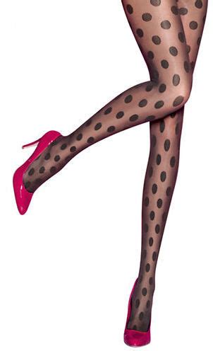 Pretty Polly Spotted Tights By Pretty Polly