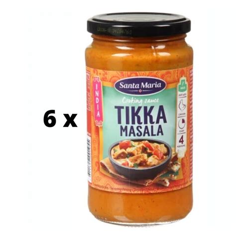 Kaste Santa Maria Tikka Masala 350 G X 6 Tk Hind Kaup24 Ee