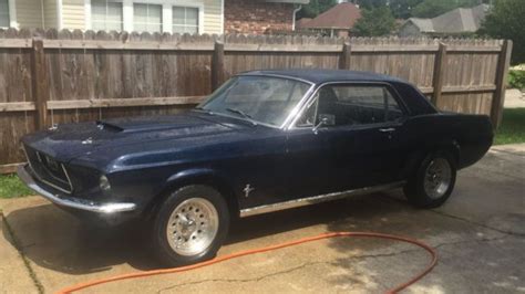 Mustang Coupe 1968 Midnight Blue