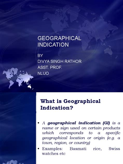 Geographical Indications | PDF | World Intellectual Property ...