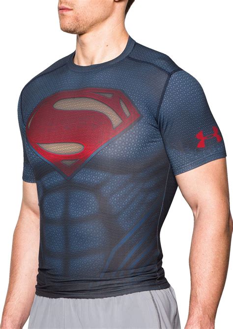 Under Armour Synthetic Alter Ego Superman Compression T Shirt In