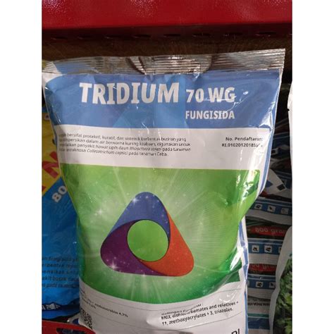 Jual Tridium Kg Fungisida Bahan Aktif Wg Untuk Busuk Daun Shopee