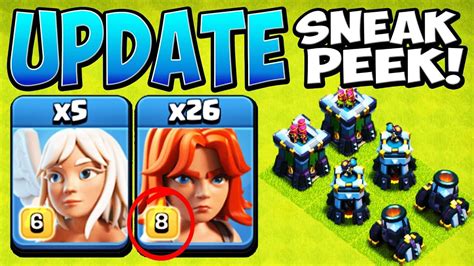 Coc Update News 2020 New Troops And Defenses In Action Clash Of Clans