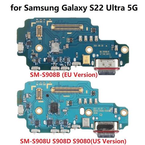 Original Charging Port Board For Samsung Galaxy S Ultra G