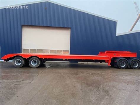 Lodico 100T Lowbed Unused Platform Semi Trailer For Sale Netherlands