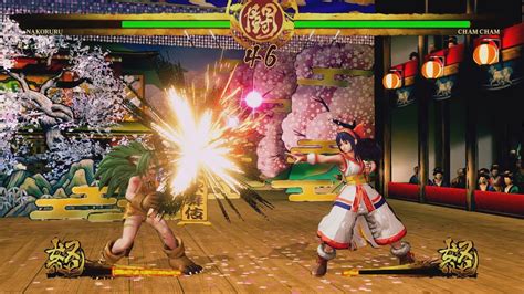 Nakoruru Vs Cham Cham Hardest AI Battle SAMURAI SHODOWN 2019