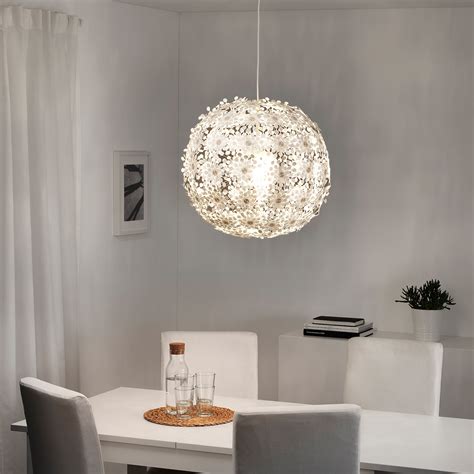 GRIMSÅS Pendant lamp, white, 22" - IKEA