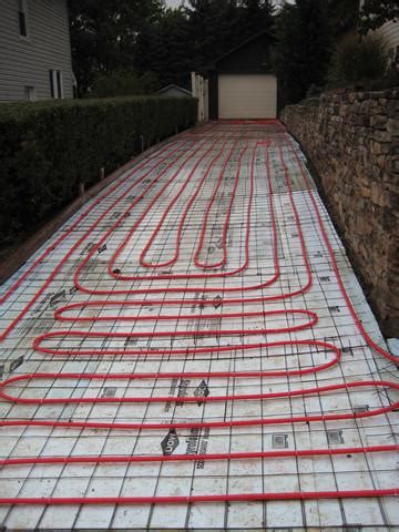 Bolster-DeHart, Inc. - Heating Photo Album - Driveway snow melt system Glenshaw, PA