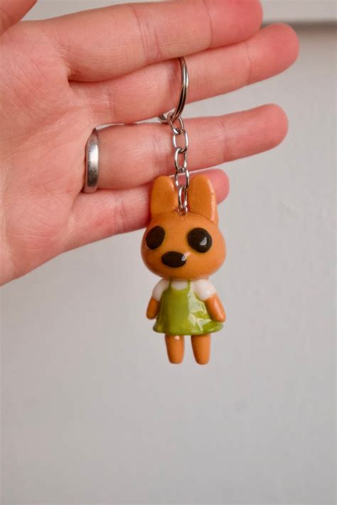 Acnh Villager Gamer T Cute Handmade Polymer Clay Etsy