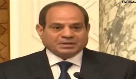 Egyptian President Calls For Two State Solution To Settle Palestinian Issue