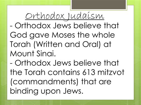 PPT - Sects of Judaism PowerPoint Presentation, free download - ID:2588059