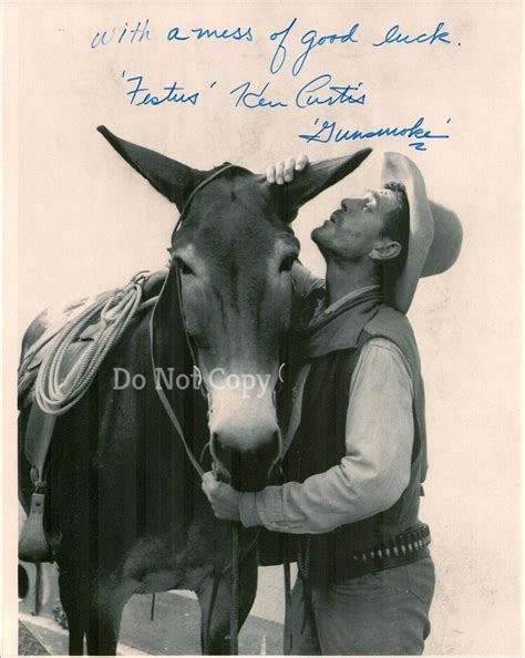 Ken Curtis Signed Photo 8x10 Rp Autographed Picture Gunsmoke Festus Etsy