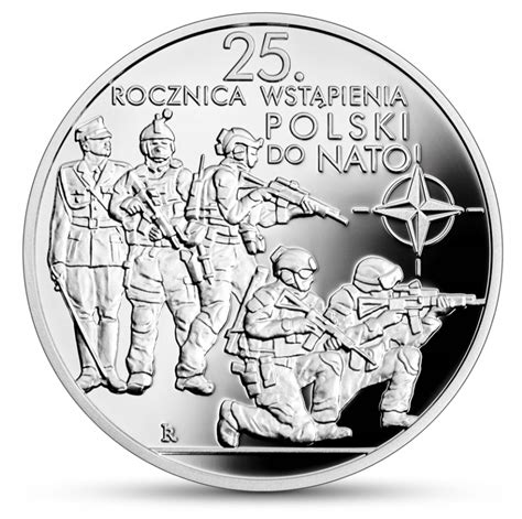 10 zł 25 rocznica wstąpienia Polski do NATO 2024 15268543309