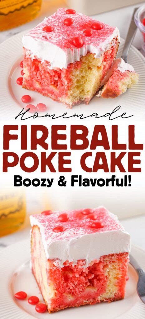 Fireball Poke Cake Zen And Honey