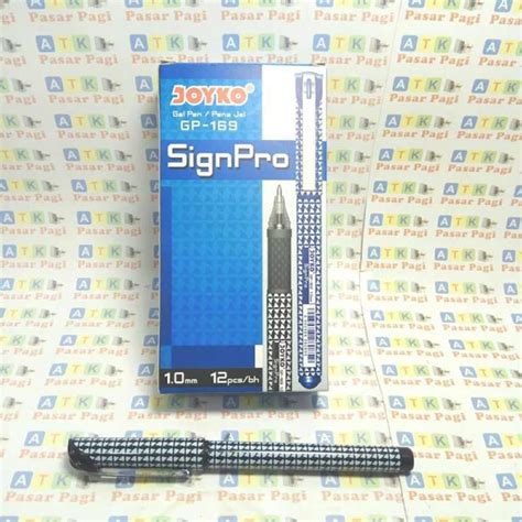 Jual Pen Gel Sign Pro Joyko Cp Tanda Tangan Hitam Di Seller