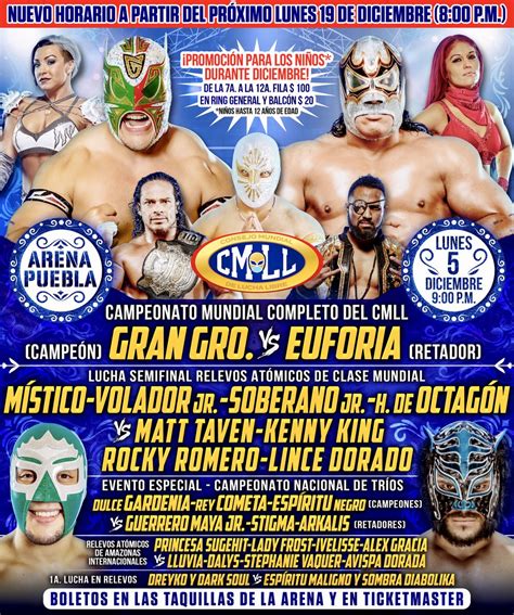 Lucha Libre CMLL on Twitter La Mejor Lucha Libre del Mundo también