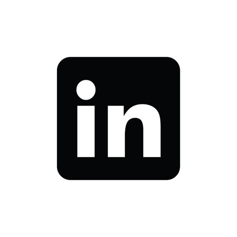 White Linkedin Logo Png