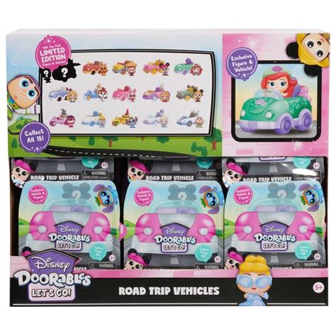 Disney Doorables Lets Go Road Trip Vehicle Assortment Smyths Toys Uk