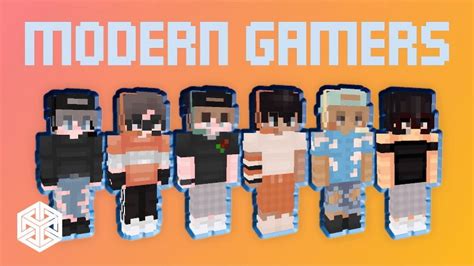 Modern Gamers By Yeggs Minecraft Skin Pack Minecraft Marketplace