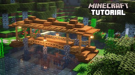 Como Construir Uma Ponte Medieval Minecraft Tutorial Youtube