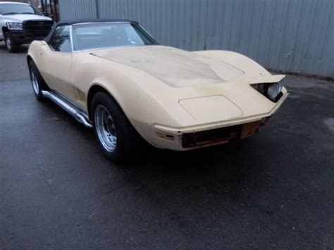 Chevrolet Corvette Convertible Parts Restore Race Car