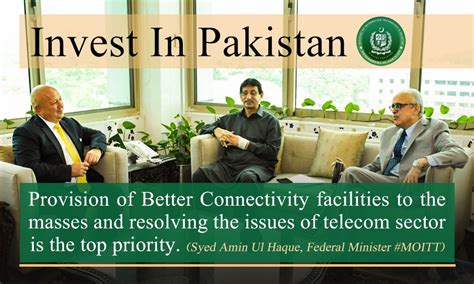 Ministry Of IT Telecom On Twitter Pakistan Is An Investment