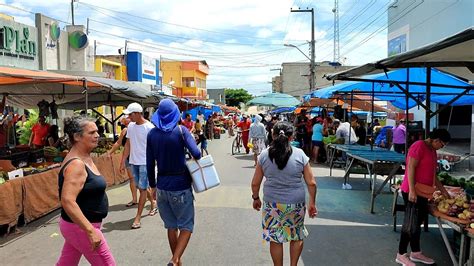 VEJA COMO FOI A FEIRA LIVRE DE HOJE EM CACIMBA DE DENTRO PB SABADÃO