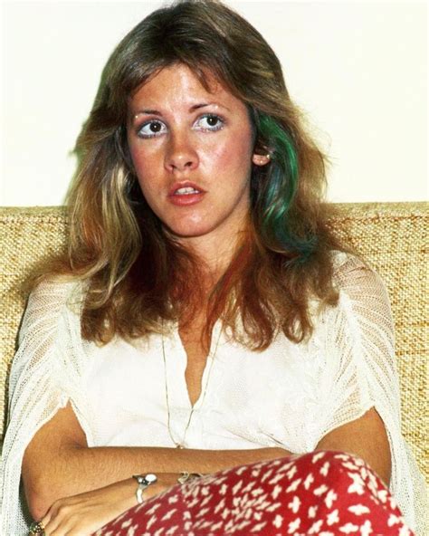 Vintage On Instagram Stevie Nicks With A Green Streak In Her Hair