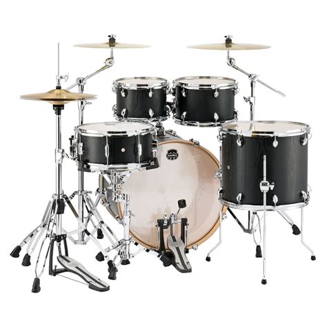 Disc Mapex Mars Pc Rock Fusion Shell Pack W Bag Set Nightwood Na