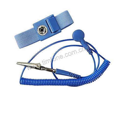 Posh Type Esd Blue Wrist Strap