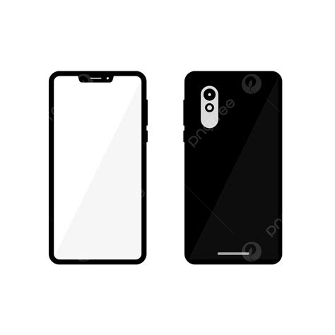 Black Smartphone Mobile Mobile Phone Black Mobile Png And Vector