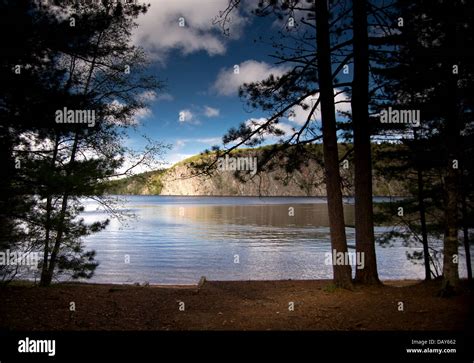 The Mazinaw Rock at Bon Echo Provincial Park in Ontario, Canada Stock ...