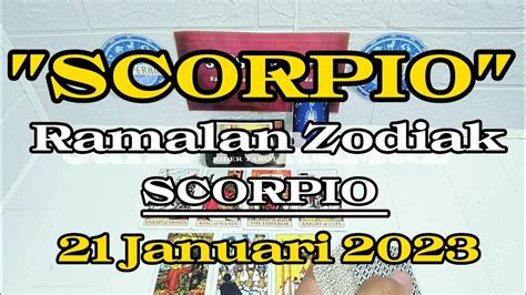 Ramalan Zodiak Scorpio Hari Ini Januari Youtube