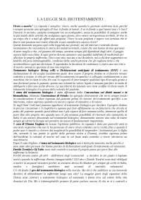 La Legge Sul Biotestamento Docsity