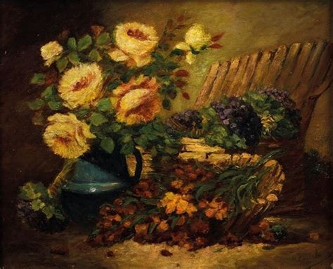 Eug Ne Henri Cauchois Nature Morte Aux Fleurs Mutualart