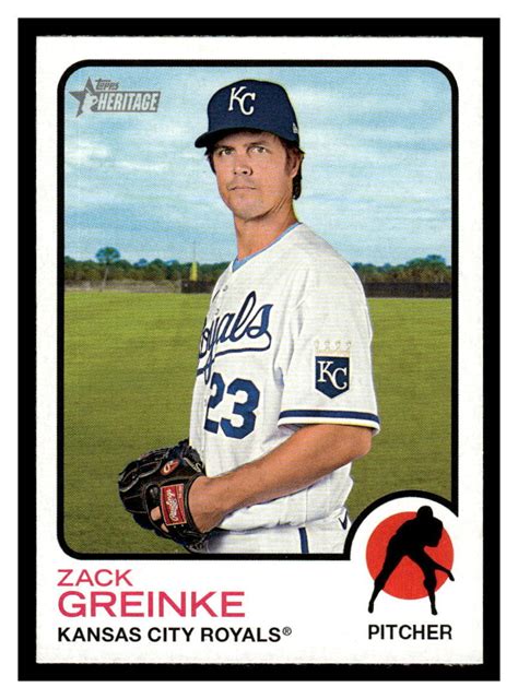 2022 Topps Heritage 664 Zach Greinke Kansas City Royals EBay