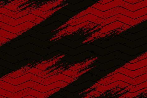 Abstract Red And Black Grunge Texture Background With Zigzag Style